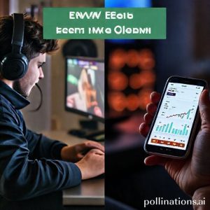 A split image showing two scenes: on one side, a gamer intensely playing on a computer with a streaming overlay; on the other side, a person looking at a crypto wallet interface on a smartphone, with small graphs going up. This represents the dual ways of earning from gaming (playing and investing).