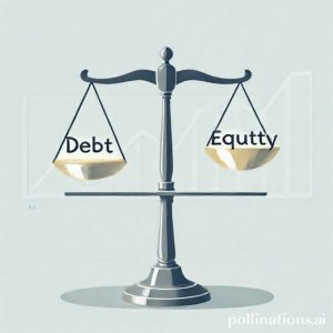 An illustration showing a balanced scale with 