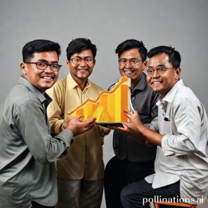 Sekelompok orang dari berbagai usia dan latar belakang sedang belajar bersama tentang investasi, dengan papan tulis di belakang mereka yang menampilkan grafik harga emas dan simbol diversifikasi portofolio.