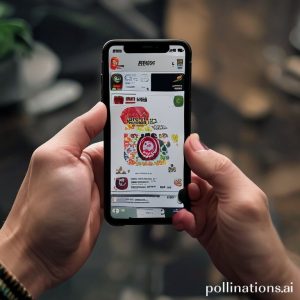 Tangan memegang kartu identitas (KTP) di depan layar smartphone yang menunjukkan proses verifikasi akun Tring, dengan logo Pegadaian yang jelas di sudut.