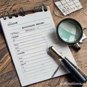 A checklist with all necessary documents for vehicle tax amnesty (KTP, STNK, BPKB) neatly organized. A magnifying glass hovers over the checklist, emphasizing meticulous preparation. A calendar shows marked dates, suggesting checking deadlines.