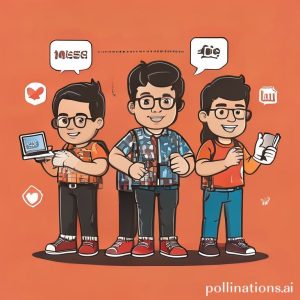 Ilustrasi tiga karakter kartun yang menunjukkan skill berbeda (satu menulis, satu mendesain, satu berbicara/mengajar), dikelilingi oleh ikon-ikon media sosial dan platform freelance seperti Upwork, Fiverr, Sribulancer.