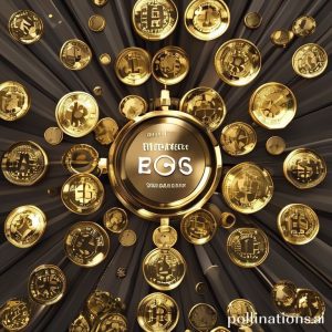 Tampilan antarmuka aplikasi Tring by Pegadaian yang bersih dan modern, menunjukkan fitur beli emas online dengan grafik harga emas, di samping tumpukan koin emas kecil. Fokus pada kemudahan penggunaan.